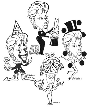 Clowns, Mimes, Magicians, Jugglers & Balloon Twisters